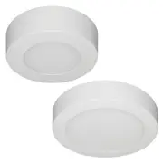 SURFACETRI LED Oyster Light Round CCT 6w/12w Dimmable in White