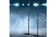 Alpha Speaker Stand 75-112cm Adjustable Height Surround Sound Studio Home 2pcs