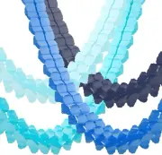 FUTUREPLUSX Four-Leaf Clover Tissue Paper Garlands, 6PCS Multicolored, Reusable