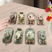 8 Pieces 1/72 Tank Toy Model 1/72 Tank Model 4D Tank Puzzle Toys Educational
