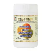 NEW Millenium Pharmaceuticals Vitamin C with Hesperidin Complex 200g Oral Powder