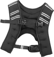 Perfeclan Adjustable Weighted Vest Fitness Equipment Workout Vest for Men Heavy Duty for Running Weightlifting Home Gym Muscle Building