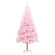 Artificial Christmas Tree with Stand Pink 180 cm PVC