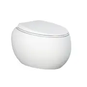560*400*350mm Fienza RAK Cloud Rimless Matt White Wall Hung Pan