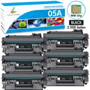 6PK 05A Toner Compatible with HP CE505A LaserJet P2055 P2055n P2035n P2050 P2035