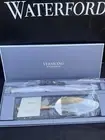 NIB Vera Wang With Love Cake Knife & Server Stainless Steel Gold Silver 40003663