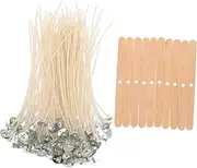 Ipetboom 1 Set Candle Wick Candle Wick Bars Kit Colored Adults Wax Scented Making Homemade Vela White Paraffin