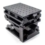 3 Axis Moving Table Portable Manual Slide Table Translation Stage Test Stand New