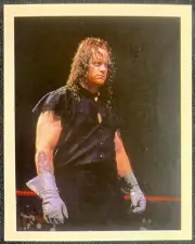 1992 Merlin WWF Album stickers Undertaker #85 WWE GOAT HOF Champion Wrestlemania
