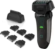 Remington Men's Style Series F5 Foil Shaver, F5500AU, Lift Logic Dual Foils,100% Waterproof, Beard Trimmer Attachment, Pop Up Trimmer, Charging Indicator Lights