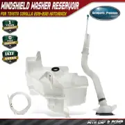 Windshield Washer Reservoir w/ Cap & Pump for Toyota Corolla 2019-2021 Hatchback