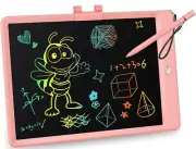 KOKODI LCD Writing Tablet, 10 Inch Colorful Toddler Doodle Board Drawing Tablet