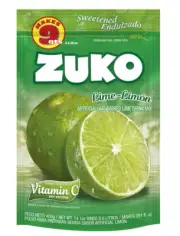 Zuko Frescas Sweetened Lime Flavored Drink Mix 14.1 Oz
