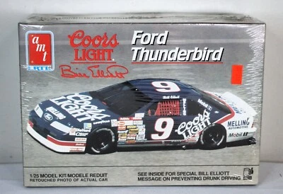 AMT 1/25 Coors Light Bill Elliott Ford Thunderbird Sealed Model Kit #6740
