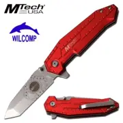 MTECH USA MT-1069RD MANUAL FOLDING KNIFE *BALL BEARING PIVOT