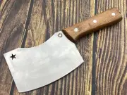 Sixleaf Fixed Blade 3Cr13MoV Blade Wood Handle Kitchen slicing knife SL-C01