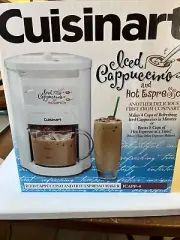 Cuisinart Iced Cappuccino & Hot Espresso Maker ICAPP-4 Add Coffee Milk Ice 4 cup