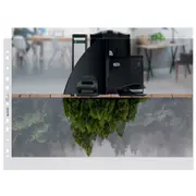25pc Leitz Plastic Recycle Sheet/Sleeve A3 File Page Protector Landscape CLR