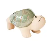 Urban Products Turtle Themed Pot Planter Pot Hanger Home Garden Decor Sage 21cm