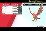 6IV Ultra Shiny Talonflame Square Shiny Pokemon Sword / Shield