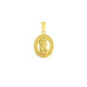 9ct Gold St. Christopher Medal