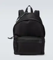 Saint Laurent Nylon and leather City backpack