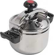 BROLEO Stainless Steel Pressure Cooker, Large Capacity Explosion Proof Pressure Canner for Gas Stoves, Induction Cooktops, Fast Cooking Pressure Pot for Home, Commercial Use (9L), BROLEOqzw5pimvrg-13