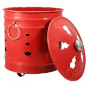 Fire Bin Incinerator Garden Bins Bucket Leaf Household Paper Child