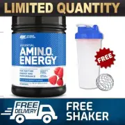 OPTIMUM NUTRITION AMINO ENERGY 65 SERVE || BCAAS BRANCH CHAIN AMINO ACIDS )