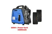 1* Gentrax 800W Max 700W Rated Inverter Generator Pure Sine Wave + 2* VoltX 5000mAh Power Bank