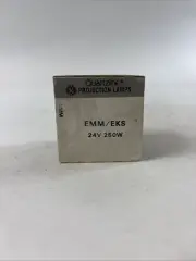 Vintage NOS, GE EMM/ EKS, Quartzline Projection Lamps, 24V 250W