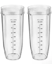 Replacement Part for Nutri Ninja Blender 2-Pack 32oz Replacement Cups