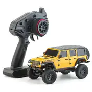 Mini-z Racing-24 4x4 2.4GHz Electric-power 4WD Crawler 1:24 Mini Climbing RTR Car Buggy 6.5km/h 30m Range Toy For Kids Gift Yellow
