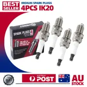 4x For DENSO IRIDIUM Spark Plugs IK20 for 95~00 Nissan Pulsar N15 GA16 SR16 SR20 (for: Nissan)