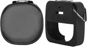 Hard Case for Bose Speaker,Silicone Cover Sleeve and Carrying Case for Bose SoundLink Micro Portable Speaker (Black)