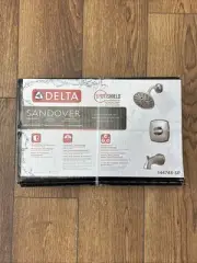 Delta Sandover Tub/Shower Spotshield Brushed Nickel 144748-sp New Sealed