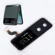 for Razr 2023/Razr 40 (XT2323) 1.47" 368x194px OLED Touch Screen Digitizer Assembly with Repair Tools Kit, Secondary External Display Replacement Part