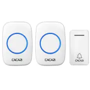Self-Powered Wireless Doorbell Waterproof Smart No Battery Home Cordless Bell 200M Remote 36 Chimes