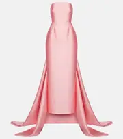 [Solace London] Solace London Imani strapless twill gown UK 8 pink