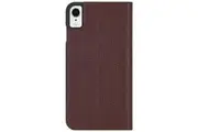 Case-Mate Barely There Folio iPhone XR - Brown