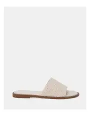 [Novo Shoes] Rune Slides in Natural