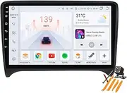Car Stereo Android 13.0 Radio for Aud-i TT RS 2006-2014 GPS Sat Navigation 9'' Touchscreen DVD Multimedia Video Player FM BT Receiver with Carplay 4G 5G WiFi DSP SWC,M6 pro plus3