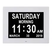 2025 New Digital Clock for Seniors, Large Display Calendar Dementia Clock wit...