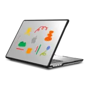 MacBook Pro 16-inch (M1 - M4) Impact Case spring shapes