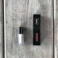 在飛比找蝦皮購物優惠-試色參考 ✨ YSL liquid lipstick 奢華緞