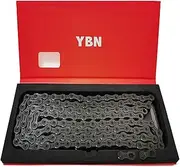 Bike Chain 11 Speed Bicycle Chain 116 Links Steel High Strength Bike Derailleur Chain Lightweight Replacement for Shimano Campagnolo and Sram Titanium Black 11 Speed
