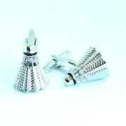 Badminton Shuttlecock Cufflinks Sports