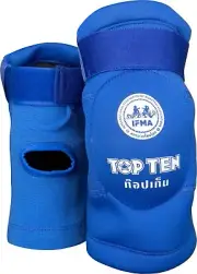 Top Ten Sok Muay Thai IFMA Approved Elbow Pads Blue Guards Training Sparring