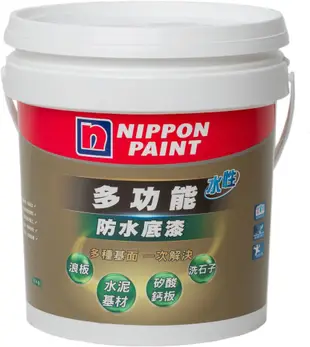 Nippon Paint 立邦漆 多功能水性防水底漆-透明色-15公斤