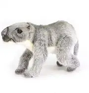[HANSA] Optimum Diprotodon Plush Toy, 36 cm Length, Grey